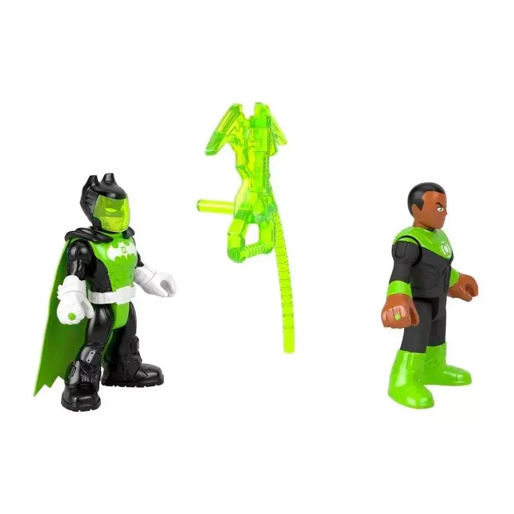 Imaginext DC Super Friends Batman and Green Lantern Figure Set, 3 Pieces, thumbnail