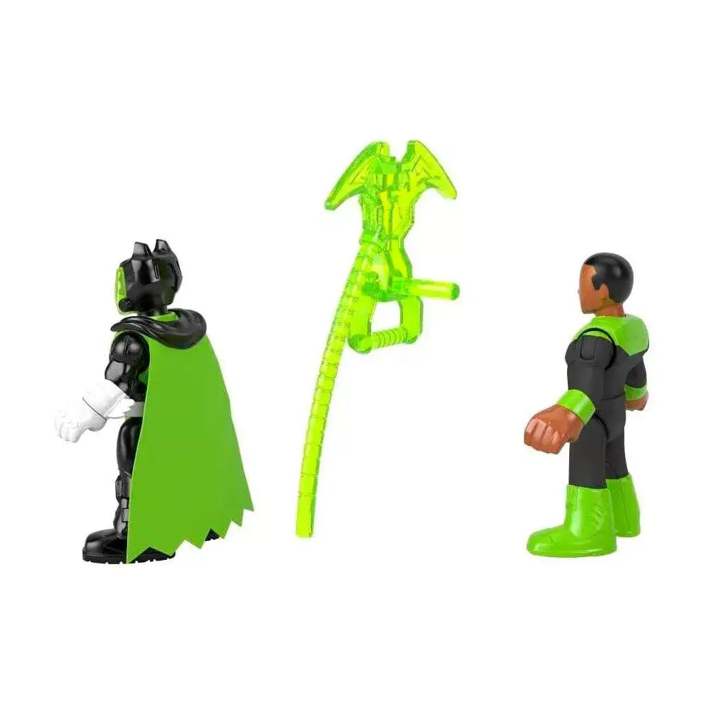 Imaginext DC Super Friends Batman and Green Lantern Figure Set, 3 Pieces, thumbnail