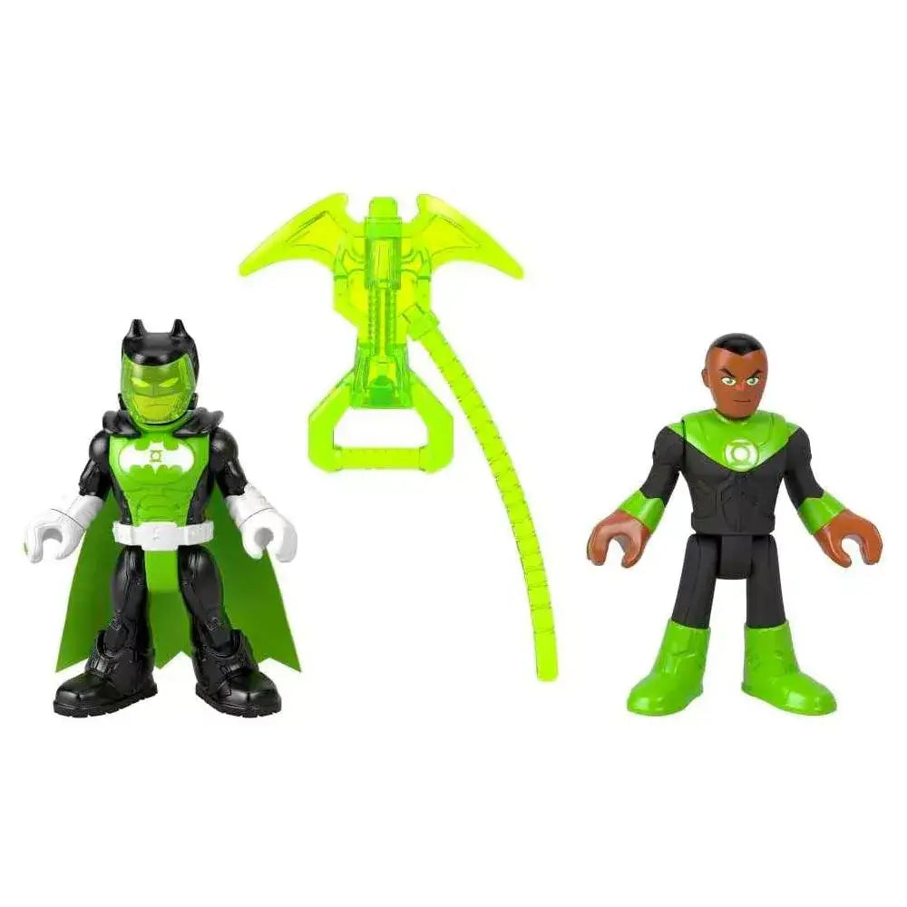 Imaginext DC Super Friends Batman and Green Lantern Figure Set, 3 Pieces, thumbnail
