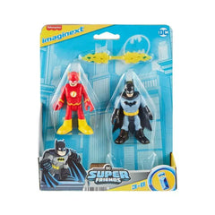 Imaginext DC Super Friends Batman and The Flash Figure Set, 3 Pieces,