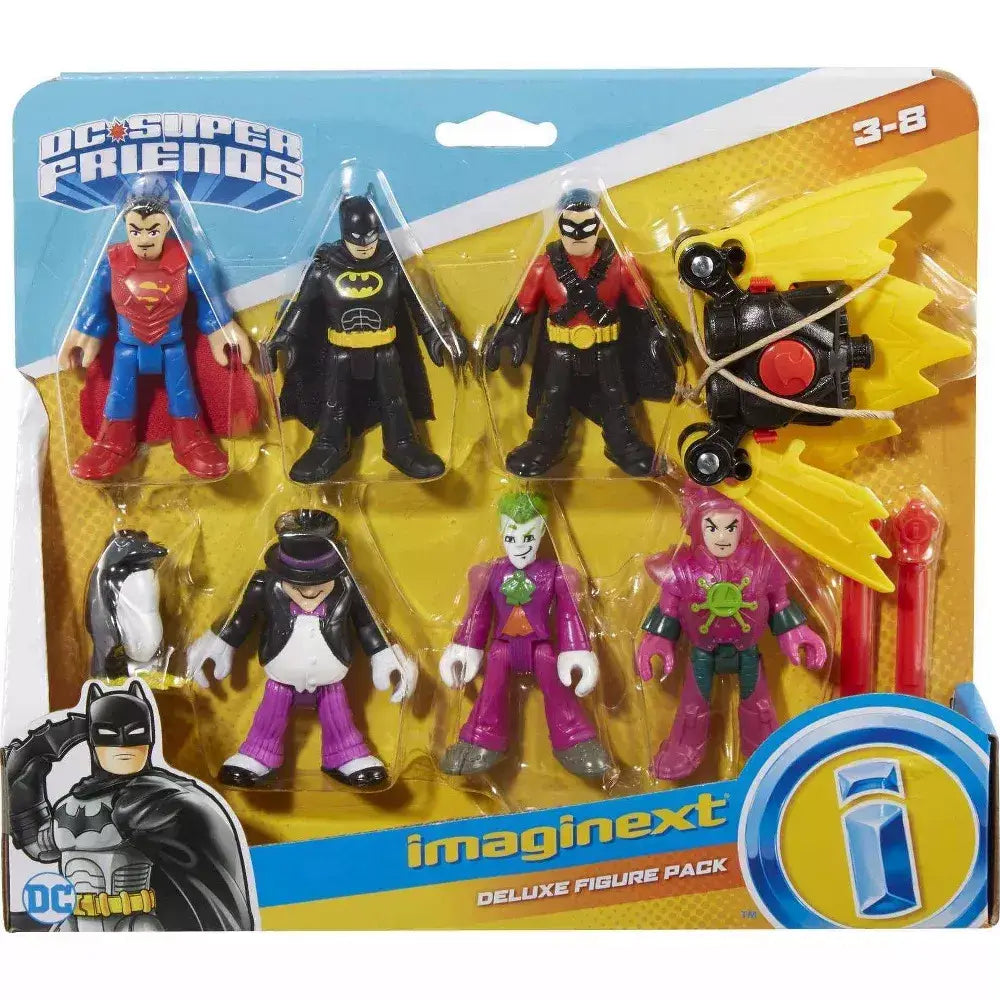 Imaginext DC Super Friends Deluxe Figure Pack thumbnail