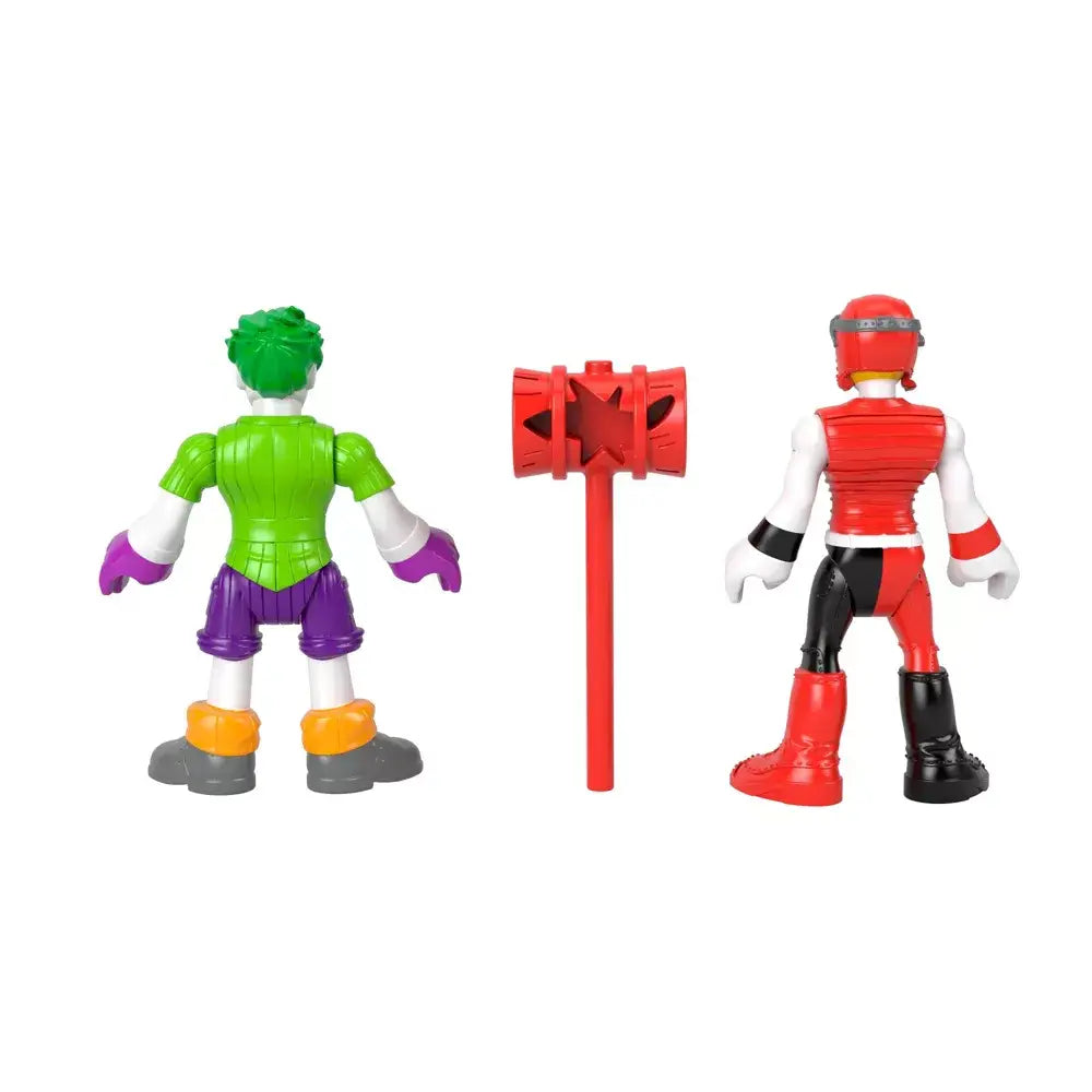 Imaginext DC Super Friends The Joker & Harley Quinn Figure Set, 3 Pieces thumbnail