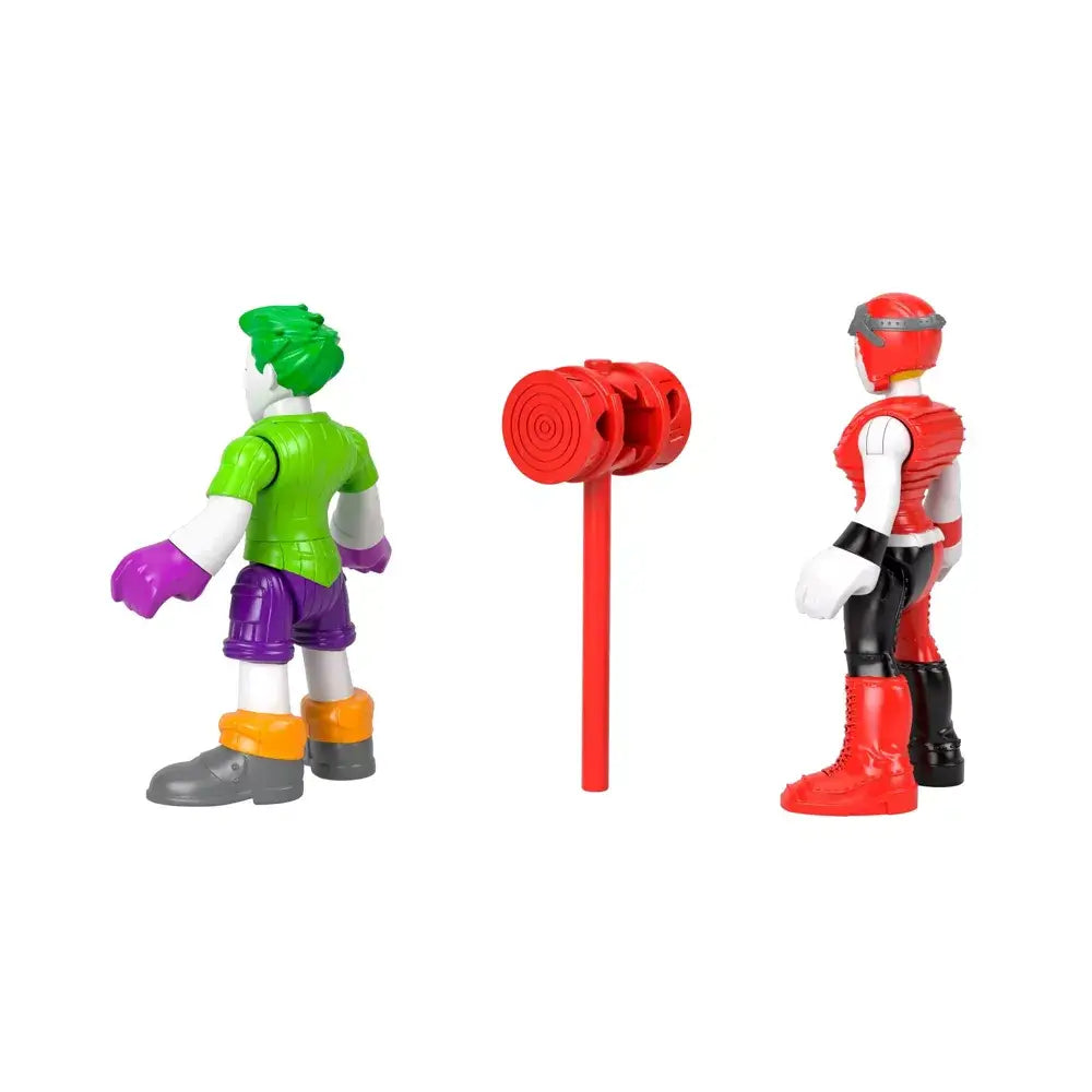 Imaginext DC Super Friends The Joker & Harley Quinn Figure Set, 3 Pieces thumbnail