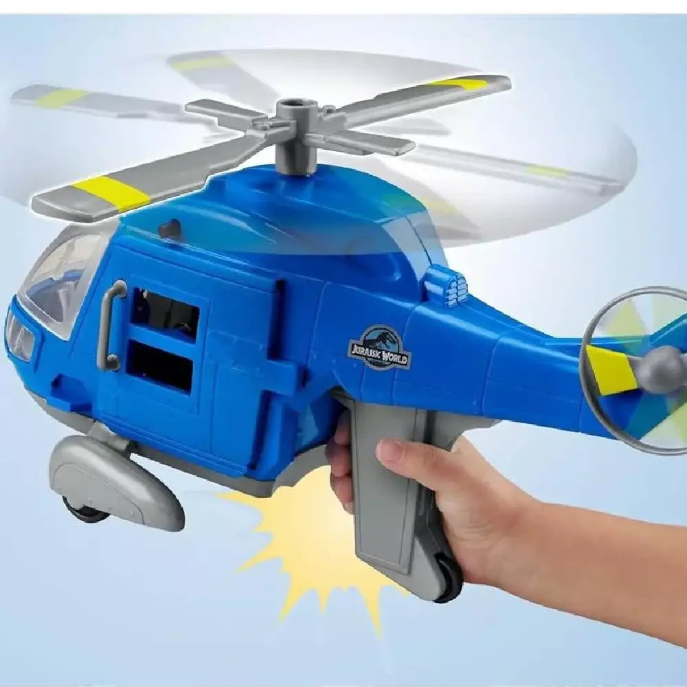 Imaginext Jurassic World Dinosaur Chopper Figure & Vehicle Set thumbnail