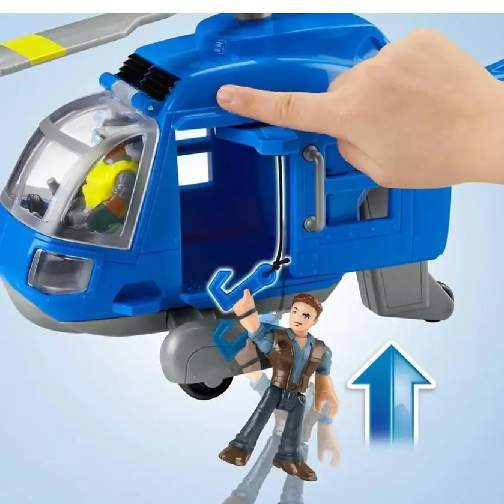 Imaginext Jurassic World Dinosaur Chopper Figure & Vehicle Set thumbnail