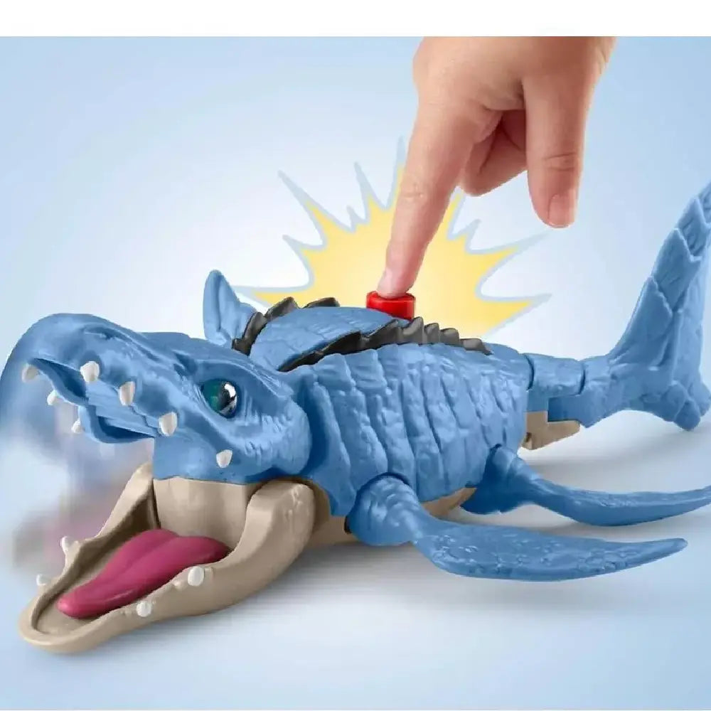 Imaginext Jurassic World Dinosaur Chopper Figure & Vehicle Set thumbnail