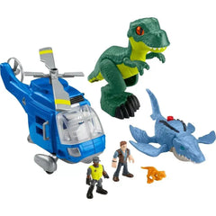 Imaginext Jurassic World Dinosaur Chopper Figure & Vehicle Set