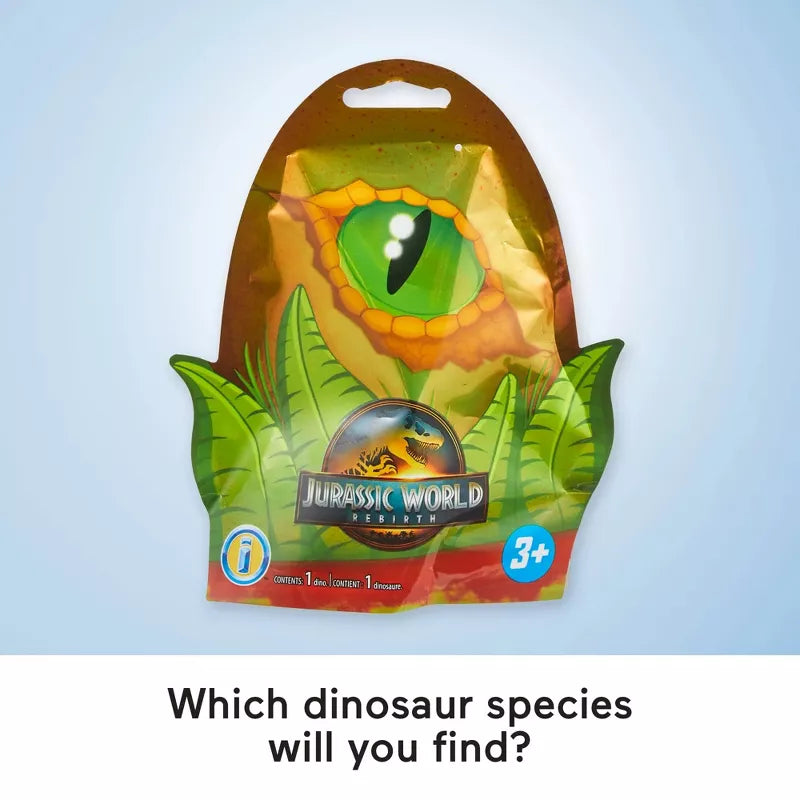 Imaginext Jurassic World Miniature Dinosaur Toy Blind Bag Collection for Kids, Styles May Vary [1 RANDOM Figure] thumbnail