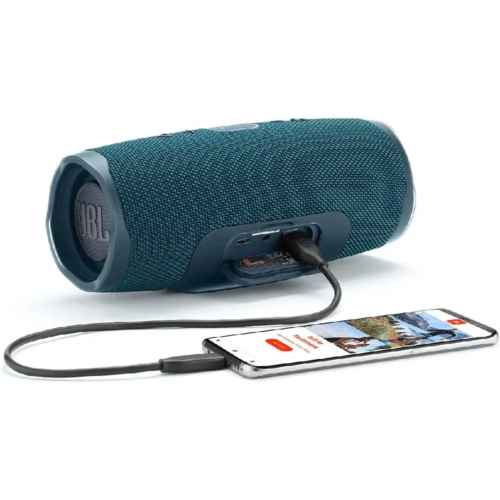 JBL Charge 4 Bluetooth Waterproof Portable Speaker BLUE thumbnail