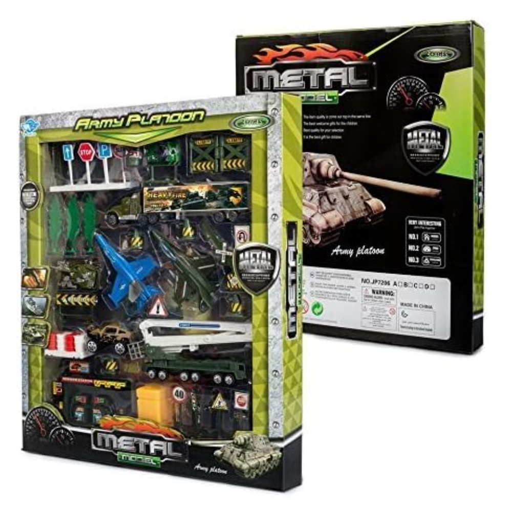 Big-Daddy Die-Cast Metal Heavy Fire Kids Toy Military cars 40+. The Big-Daddy Military Special Operations Set is the ultimate playset for young adventurers who love action-packed, imaginative military play.  BD-BF1084480 thumbnail