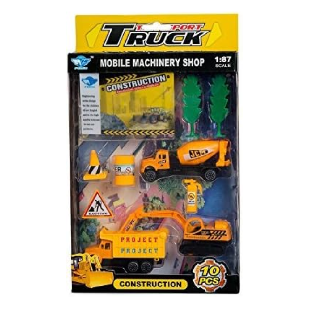 JP5103 Big-Daddy Construction Toy Car Set 10+ thumbnail
