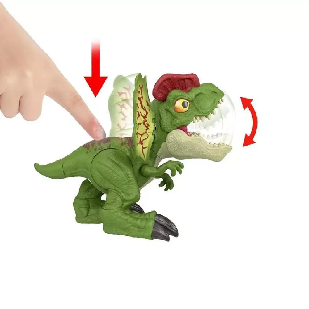 JURASSIC WORLD UNCAGED FIERCE LAUNCHIN' DILOPHOSAURUS thumbnail
