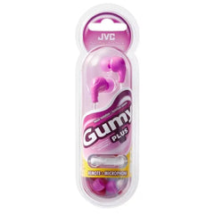 JVC Gumy Plus Earbuds with Mic PINK