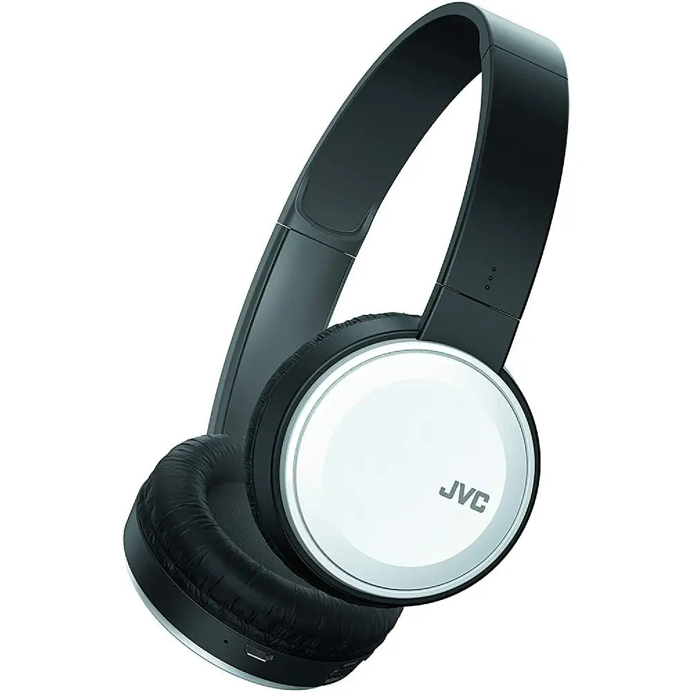 JVC HA-S190BT-W Colorful Bluetooth Headphones - WHITE thumbnail