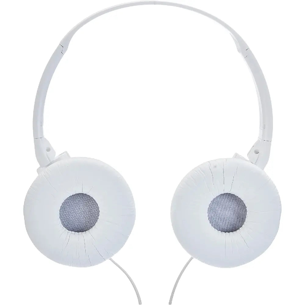 JVC Lightweight On-Ear Headphones WHITE thumbnail