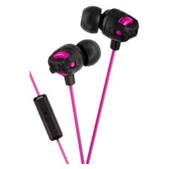 JVC HA-FX101 In-Ear Headphones – Pink, Deep Bass Sound with Comfortable Fit