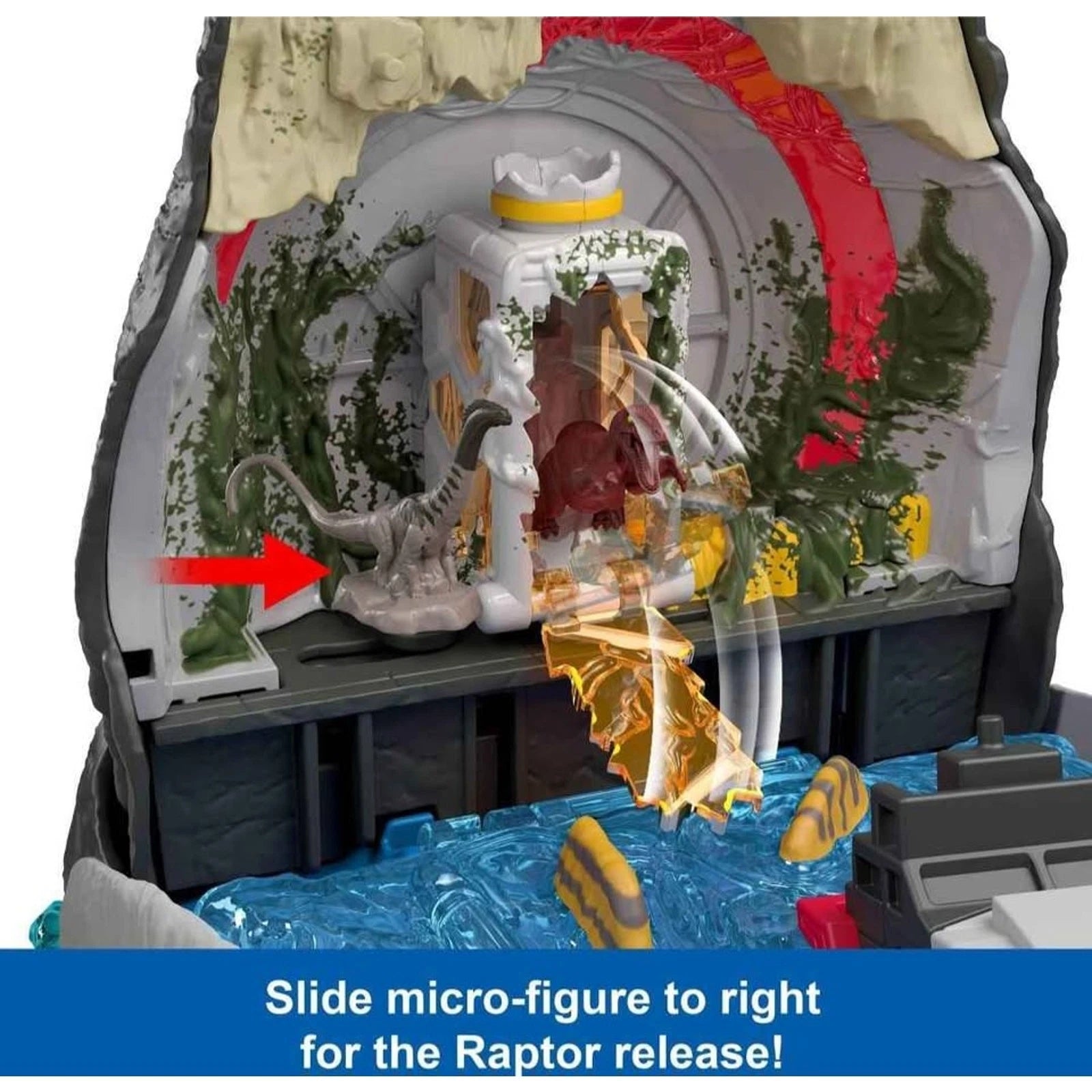 Jurassic World Rebirth Deluxe Mosasaurus Playset with Realistic Action Features, Large Mosasaurus Figure, Water Splash Effects, and Accessories for Adventure Play thumbnail