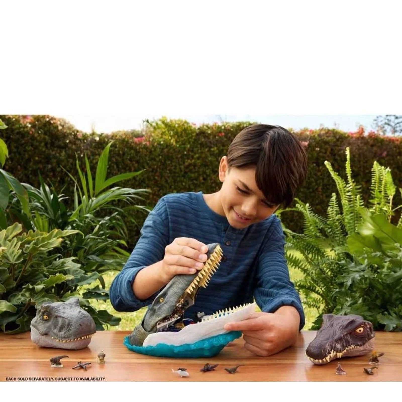 Jurassic World Rebirth Deluxe Mosasaurus Playset with Realistic Action Features, Large Mosasaurus Figure, Water Splash Effects, and Accessories for Adventure Play thumbnail