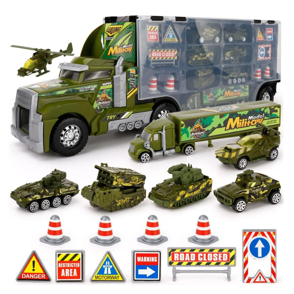 Kids Toy Truck Transport Truck Military Toy Truck BD-SQ80513 thumbnail