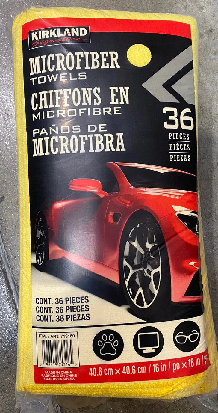 Kirkland Signature Ultra Plush Microfibre Towels - 36 Pack thumbnail