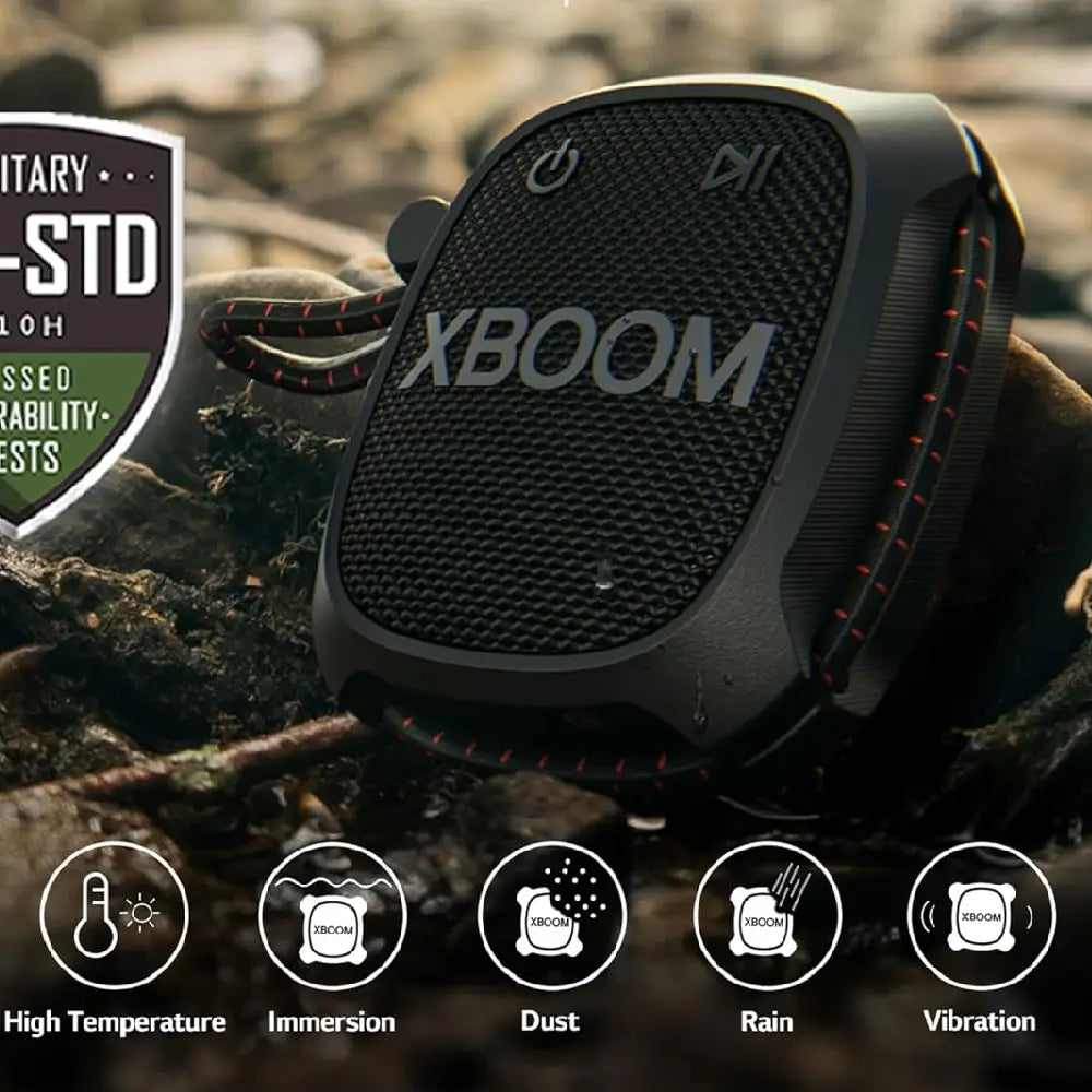 LG XG2T XBOOM Go Wireless Speaker with Powerful Sound and up to 10 HRS of Battery thumbnail