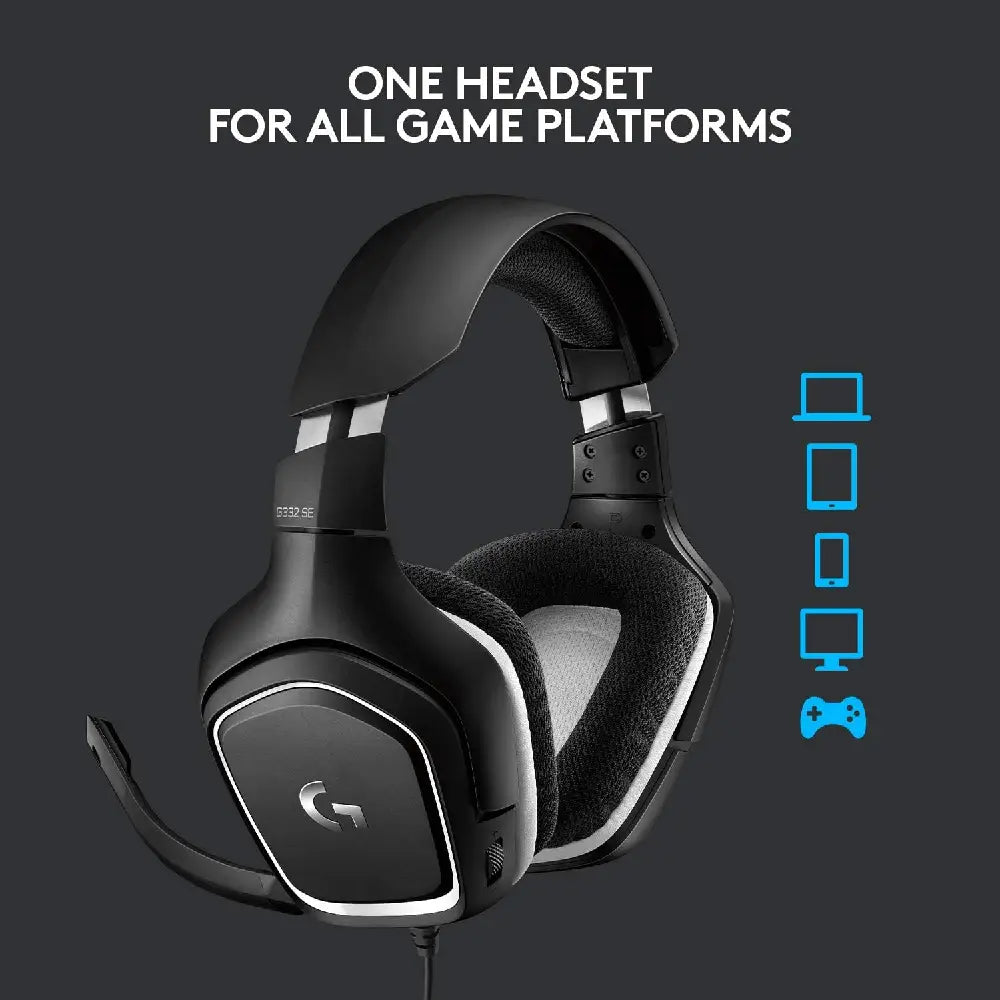 LOGITECH 981-000830 G332 GAMING HEADSET SE EDITION thumbnail