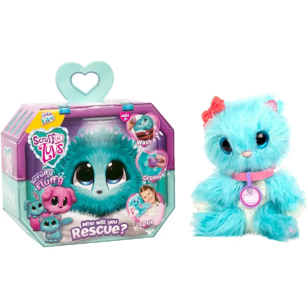 Little Live Scruff-A-Luvs Plush Mystery Rescue Pet - Blue thumbnail