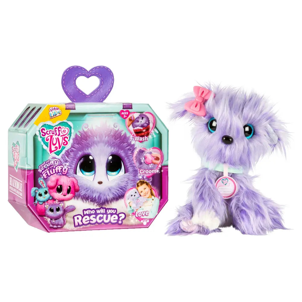 Little Live Scruff-a-Luvs™ Plush Mystery Rescue Pet, Lilac thumbnail