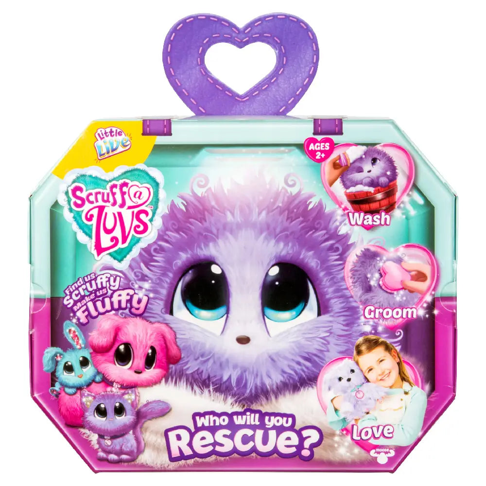 Little Live Scruff-a-Luvs™ Plush Mystery Rescue Pet, Lilac thumbnail