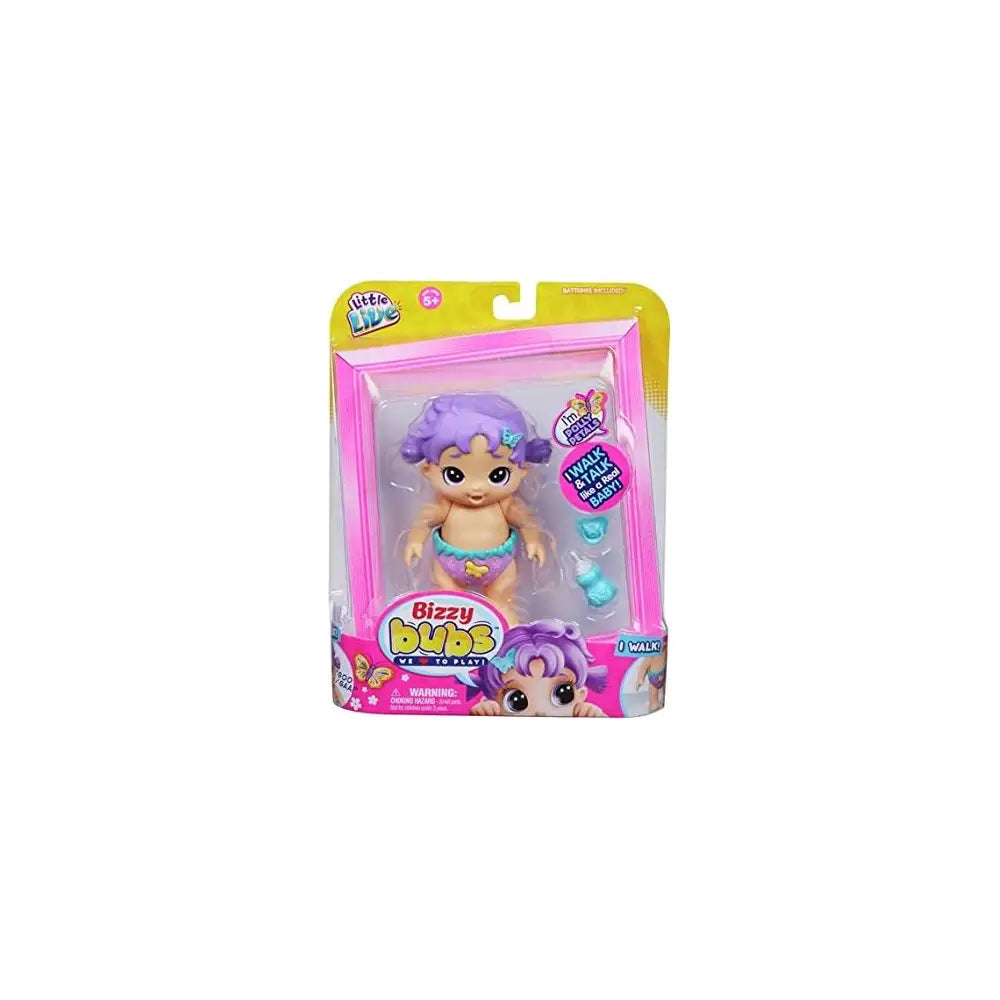Live Bizzy Bubs Clap Baby Polly Petals thumbnail