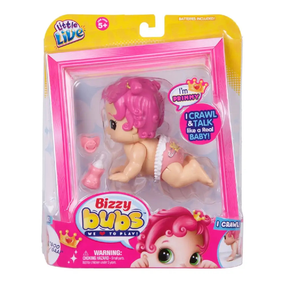 Live Bizzy Bubs Clap Baby Primmy