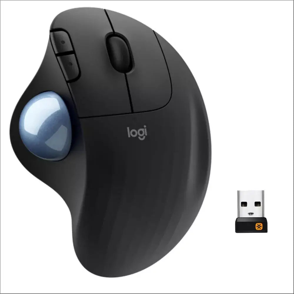 Logitech ERGO M575S Wireless Ergonomic Trackball Mouse 910-007026 thumbnail