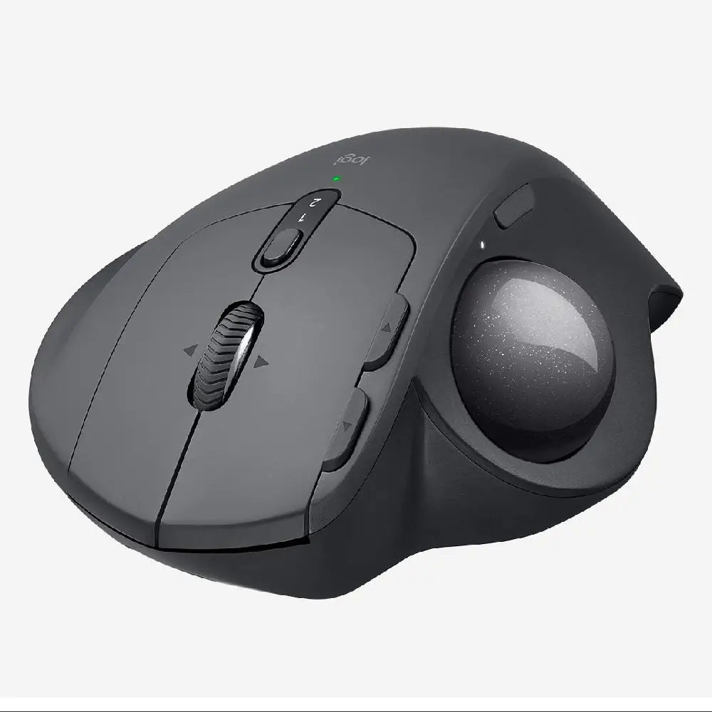 Logitech MX ERGO Plus Wireless Trackball Mouse Graphite 910-005178 thumbnail
