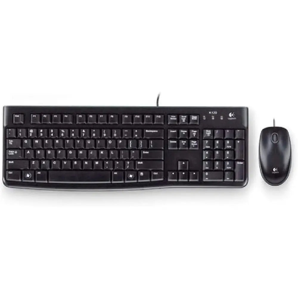 Logitech Corded Keyboard and Mouse Combo MK120 thumbnail