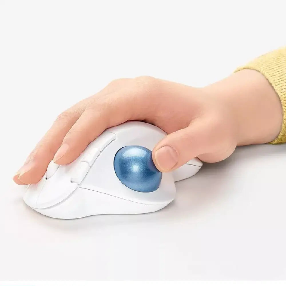 Logitech Ergo M575 Wireless Trackball Mouse for Business  Off-White thumbnail