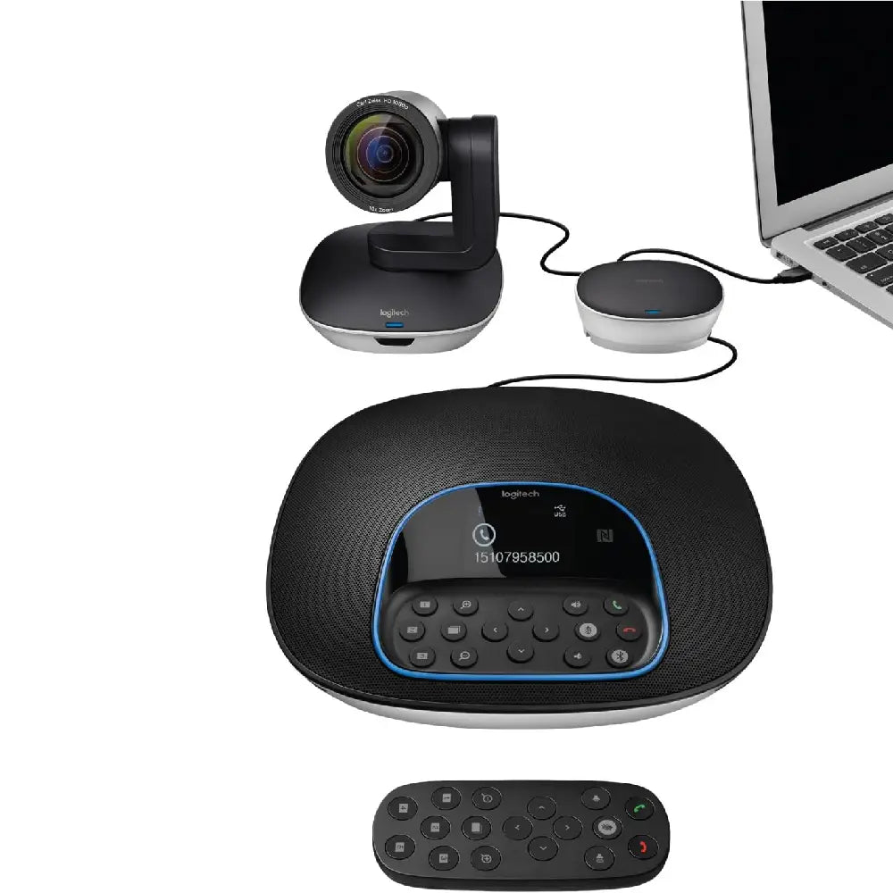 Logitech Group USB HD Video and Audio Conferencing System for Big Meeting Rooms thumbnail