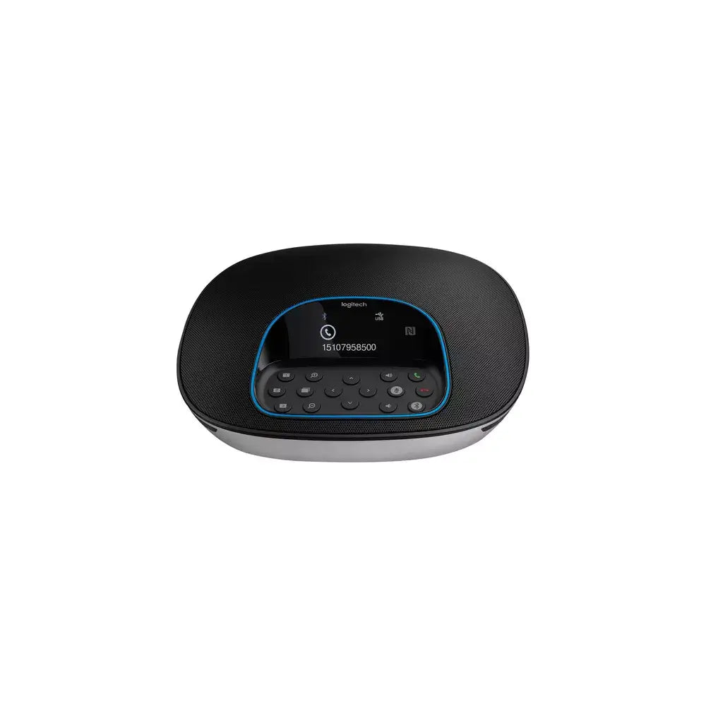 Logitech Group Video Conferencing Bundle with Expansion Mics for Big Meeting Rooms, Black and Silver thumbnail