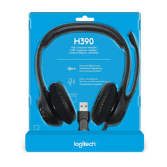 Logitech H390 Clearchat Comfort USB Headset - 16 PACK