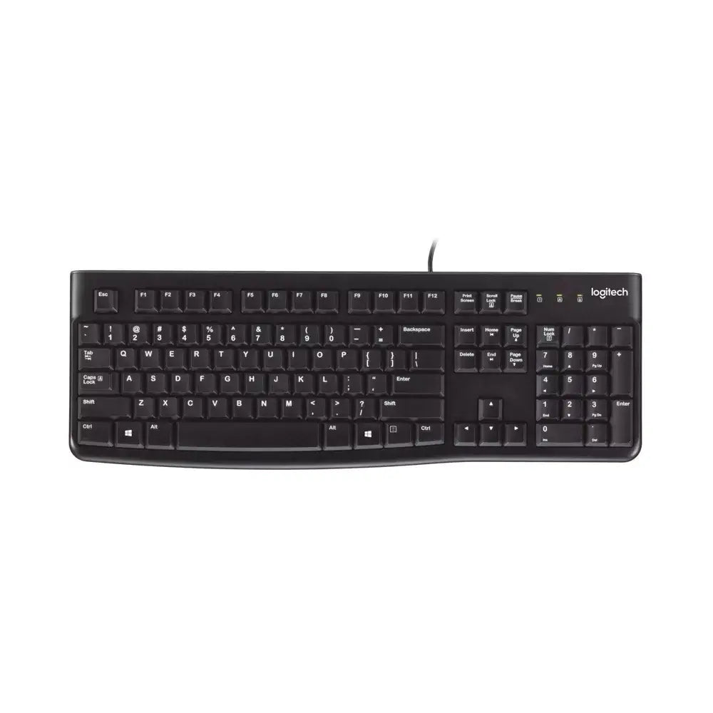 Logitech K120 USB Wired Standard Keyboard thumbnail