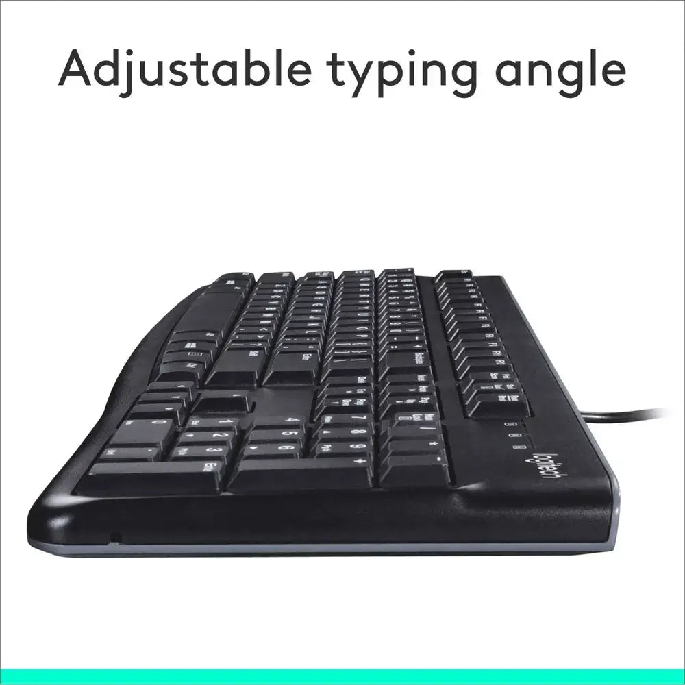 Logitech K120 USB Wired Standard Keyboard thumbnail