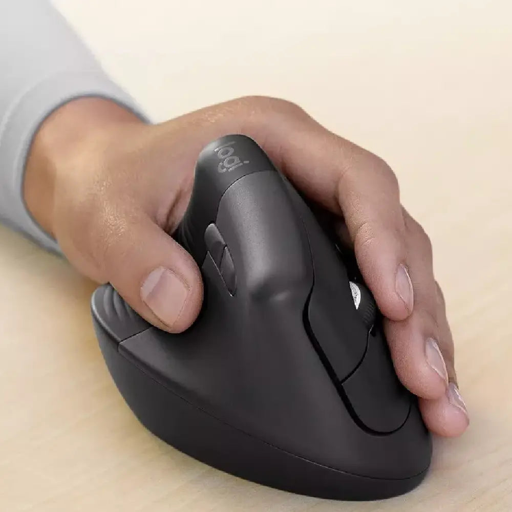Logitech Lift Left, Vertical Ergonomic Mouse - Left-Handed 910-006492 thumbnail