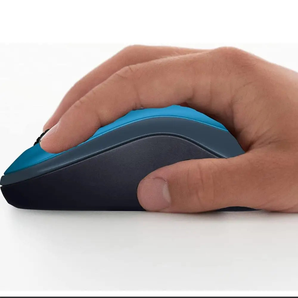 Logitech M185 Wireless Mouse, Blue thumbnail
