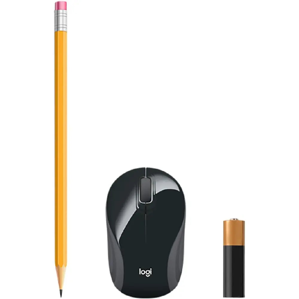Logitech M187 Wireless Mini Mouse, Black thumbnail