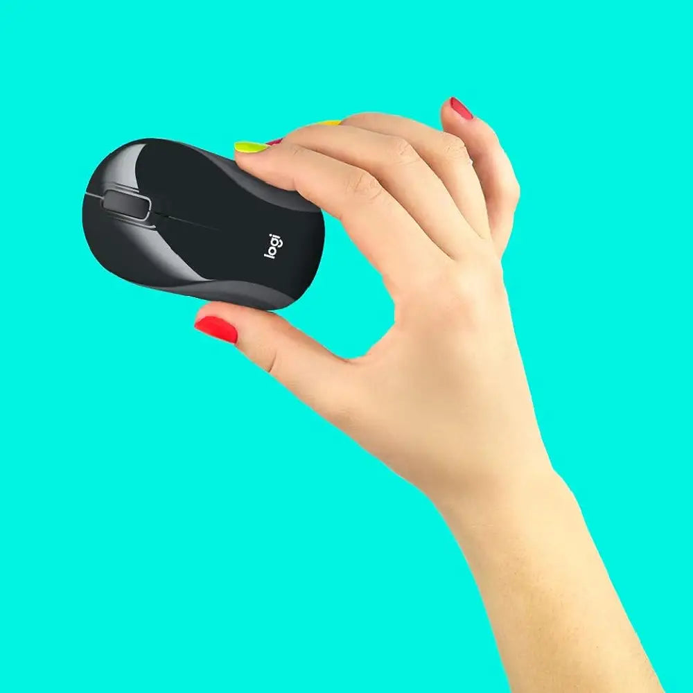 Logitech M187 Wireless Mini Mouse, Black thumbnail