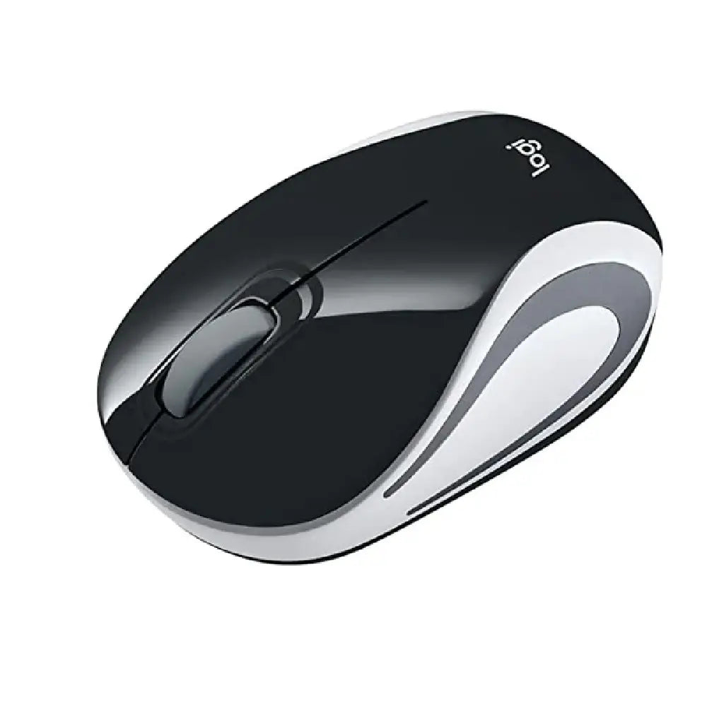 Logitech M187 mini Mouse Black-white thumbnail