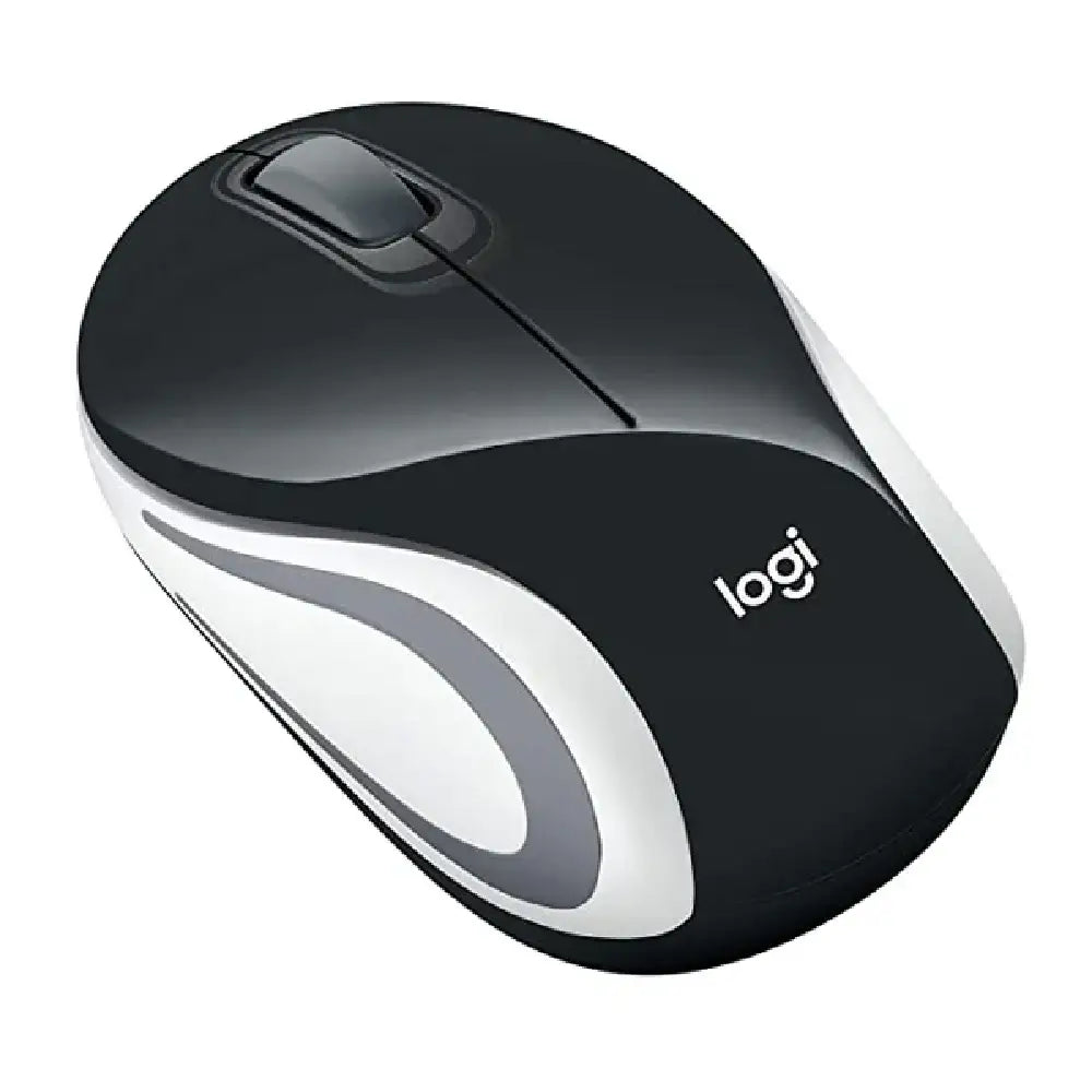 Logitech M187 mini Mouse Black-white thumbnail