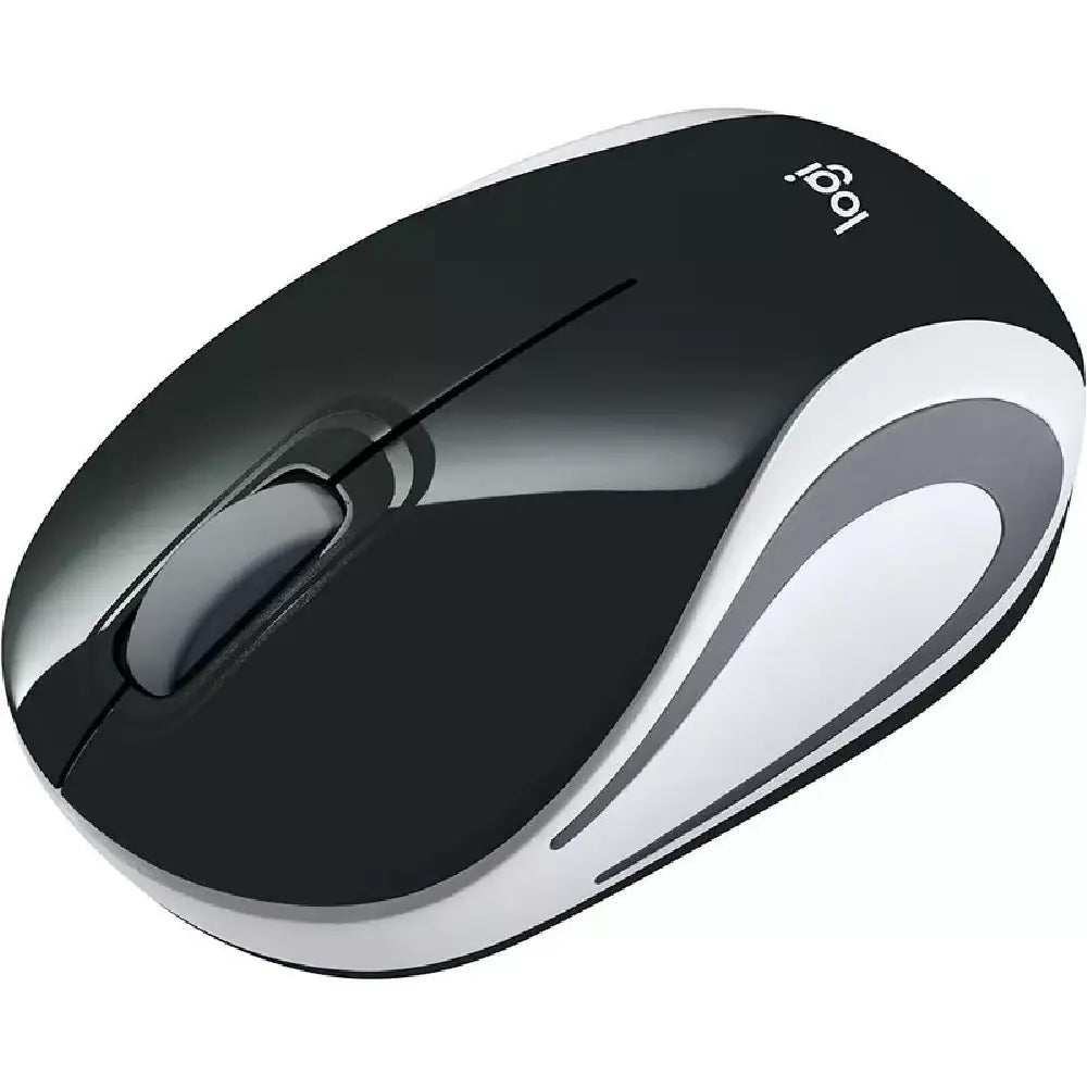 Logitech M187 mini Mouse Black-white thumbnail
