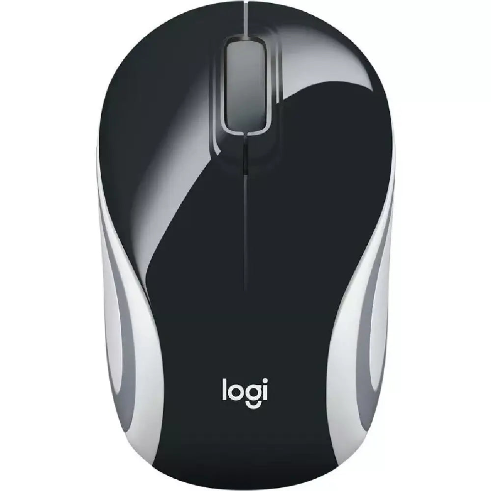 Logitech M187 mini Mouse Black-white thumbnail
