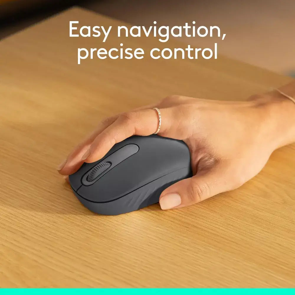 Logitech M196 Bluetooth Wireless Mouse - Graphite Black 910-007437 thumbnail