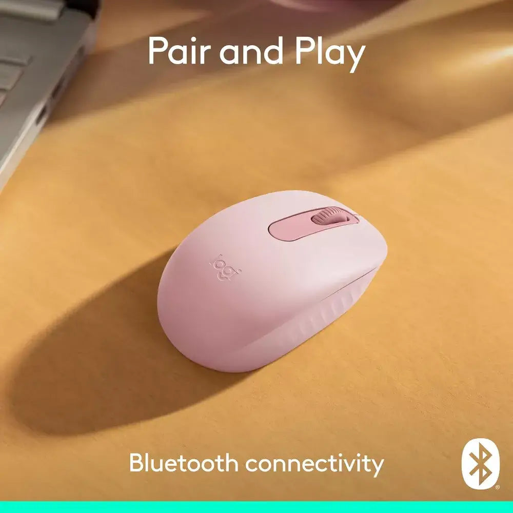 Logitech M196 Bluetooth Wireless Mouse Rose pink 910-007439 thumbnail